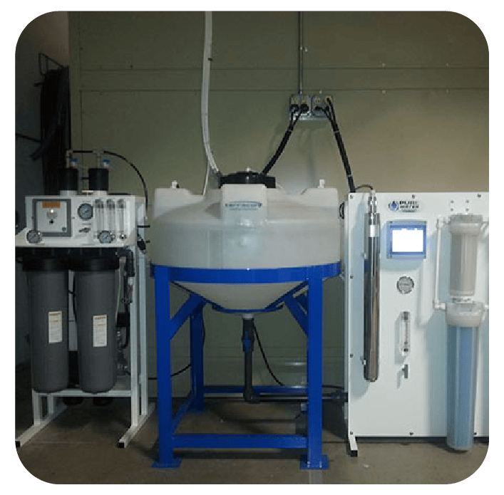 645 Pharmacopeia Water RO-DI High purity laboratory ro edi system